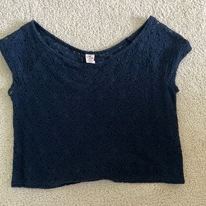 Hollister: Floral Crop Top